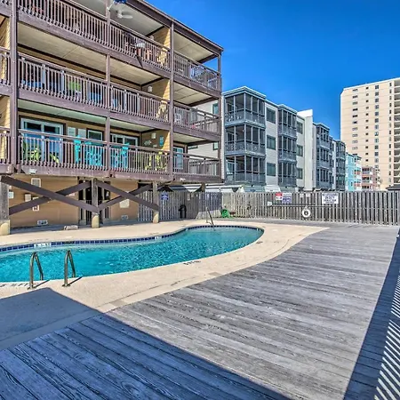 Beach Lovers Haven Oceanfront Condo With Pool! Myrtle Beach Exterior photo