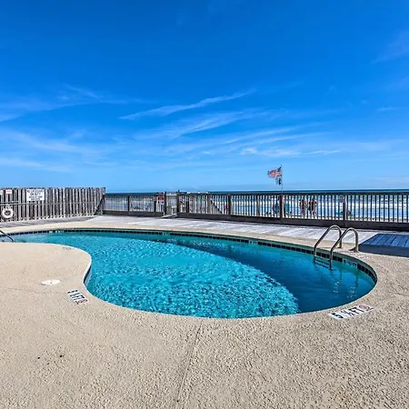 Beach Lovers Haven Oceanfront Condo With Pool! Myrtle Beach Exterior photo